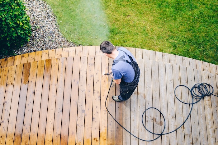 Deck Power Washing & Pressure Washing